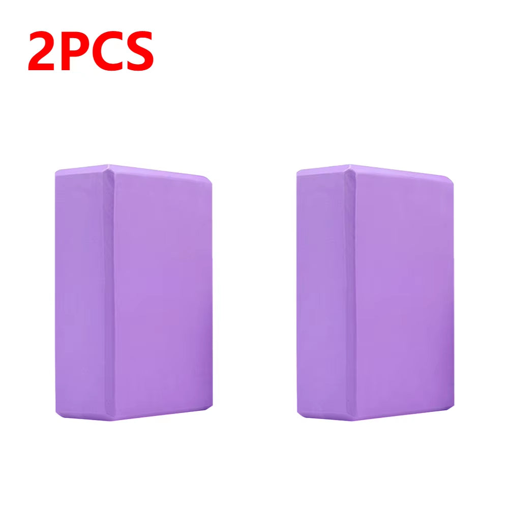 1-3Pcs Yoga Blocks Supportive Lightweight Odor Resistant Yoga Essentials for Yoga EVA Foam Brick for Beginners Yogis Pilates