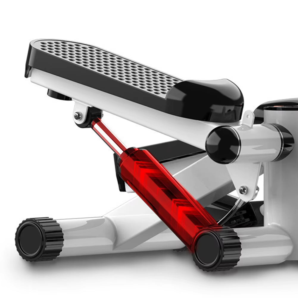 Mini Stepper Pedal Stepper Max 120Kg Fitness Stepper LED Display Slimming Treadmill with Pull Rope Exercise Equipment