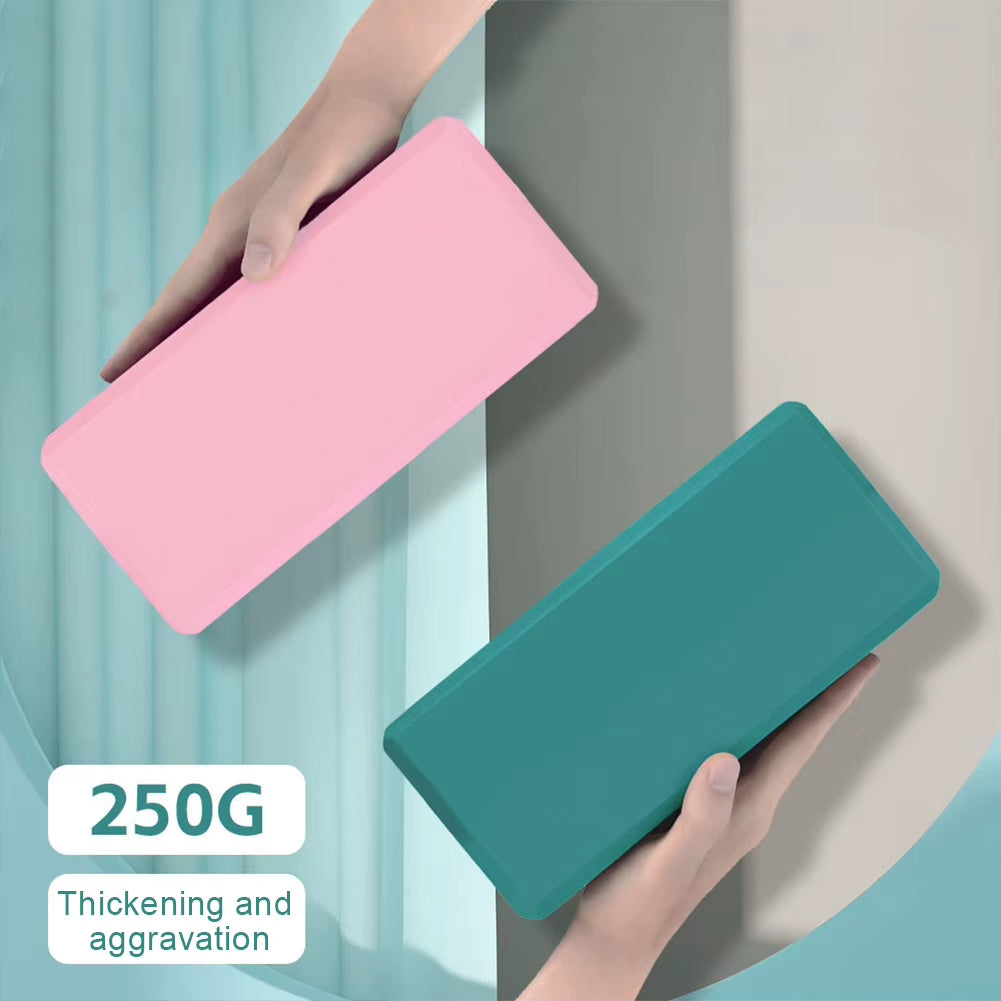 1-3Pcs Yoga Blocks Supportive Lightweight Odor Resistant Yoga Essentials for Yoga EVA Foam Brick for Beginners Yogis Pilates