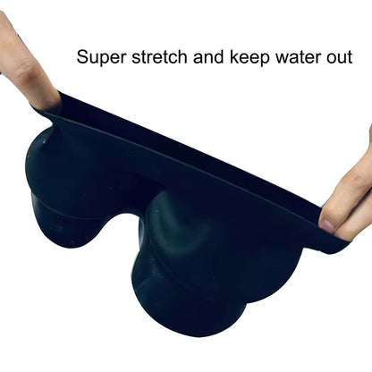 Bellows Latex Neck Seal for Drysuit Trimmable Dry Top Cags Neck Seal Replacement Repair Gasket