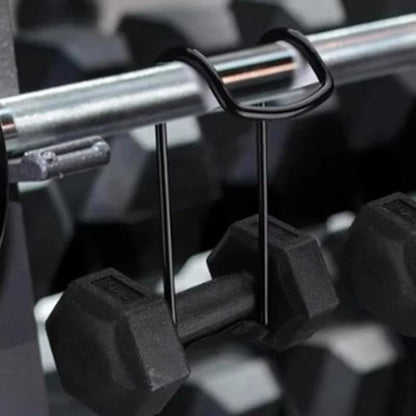Dumbbell Spotter Hooks Hangers 2X Heavy Duty Barbell Rack Attachments Dumbbells Spotter Rack Dumbbell Bench Press Dumbbell Hooks