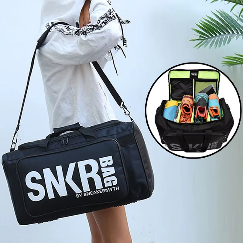 Large Capacity Multifunctional Sports Shoe Storage Travel Bag, Sports and Fitness Bag, Ball Bag, Racket Storage Clothing Storage