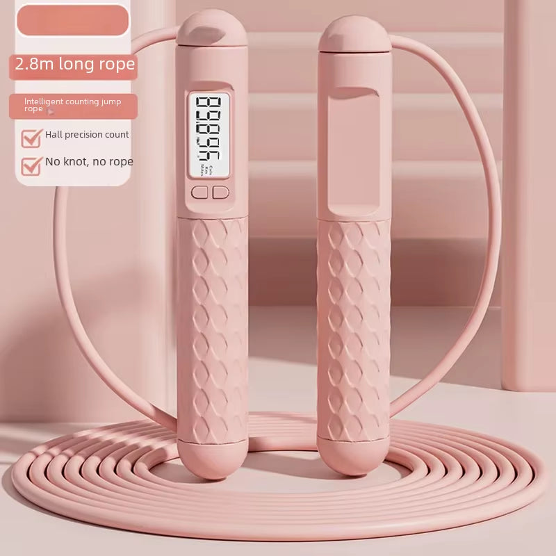 Professional Gravity Fat Burning Weighted Jump Rope for Women'S Fitness Weight Loss No Rope Needed Adult Exercise