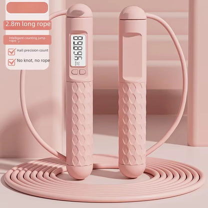 Professional Gravity Fat Burning Weighted Jump Rope for Women'S Fitness Weight Loss No Rope Needed Adult Exercise