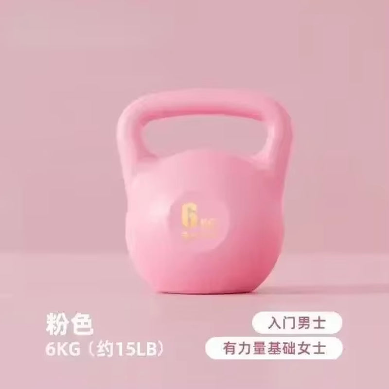 Adjustable Dumbbell Home Fitness Gym Exercise Equipment 2/4/6/8Kg Water Kettlebell Squat Trainer Tool for Training Buttock