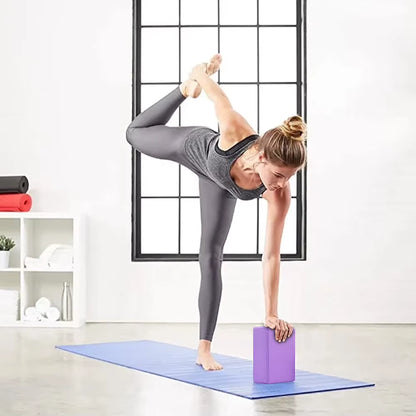 1-3Pcs Yoga Blocks Supportive Lightweight Odor Resistant Yoga Essentials for Yoga EVA Foam Brick for Beginners Yogis Pilates