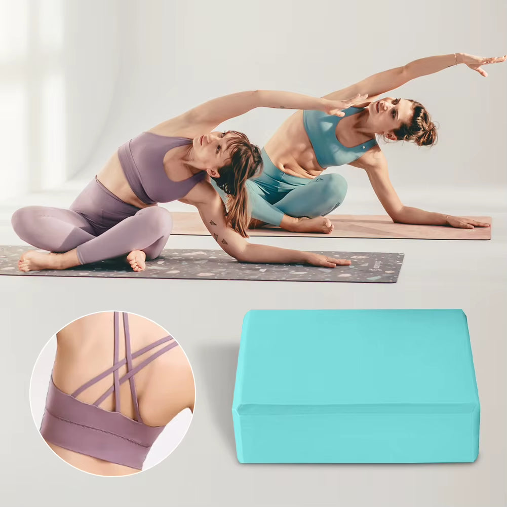 1-3Pcs Yoga Blocks Supportive Lightweight Odor Resistant Yoga Essentials for Yoga EVA Foam Brick for Beginners Yogis Pilates