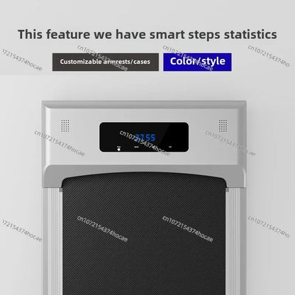 Household Flatbed Treadmill/Small Fat Burning Silent Indoor Fitness Equipment/Foldable Treadmill
