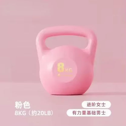 Adjustable Dumbbell Home Fitness Gym Exercise Equipment 2/4/6/8Kg Water Kettlebell Squat Trainer Tool for Training Buttock