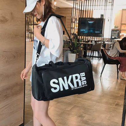 Large Capacity Multifunctional Sports Shoe Storage Travel Bag, Sports and Fitness Bag, Ball Bag, Racket Storage Clothing Storage